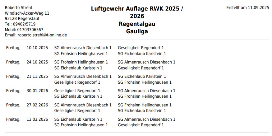 Gauliga Auflage